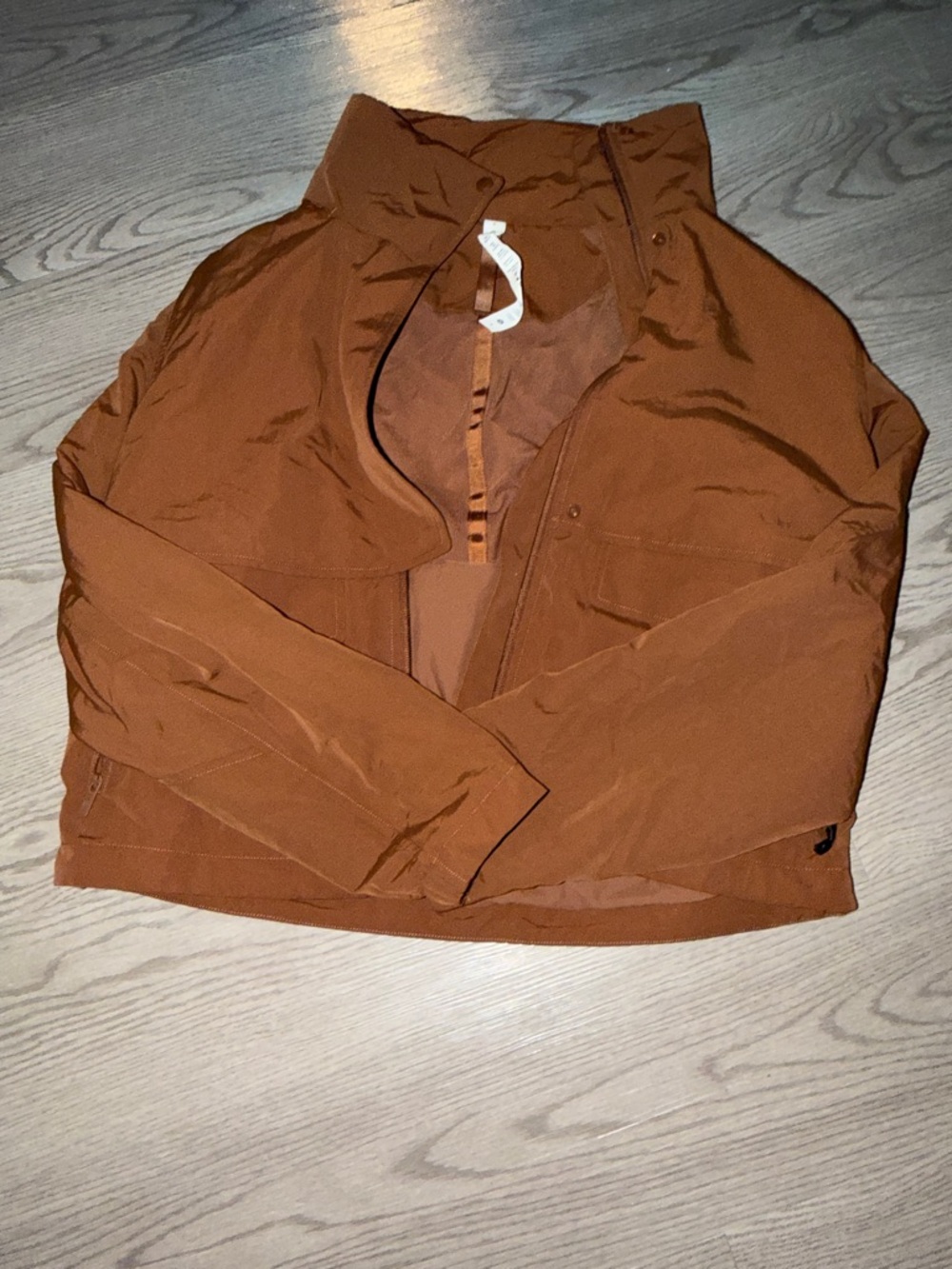 lululemon athletica Rust-Brown Bomber Jacket - Picture 2 of 4